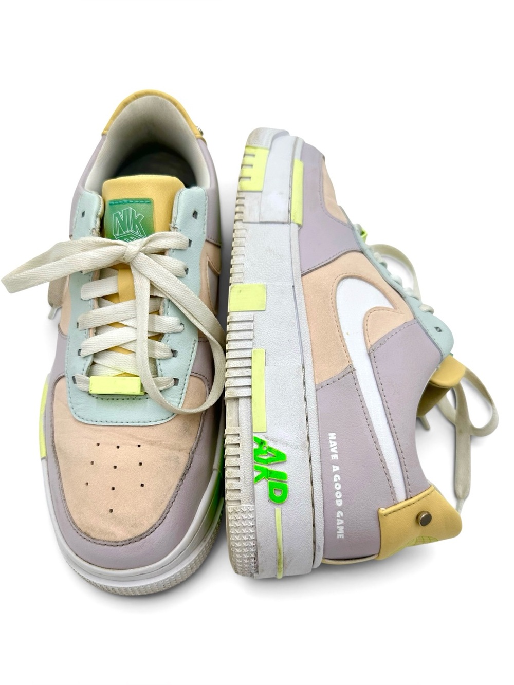 🫶 Nike Air Force 1 Pixel Have A Good Game Venice Pastel Women’s Sz 9 DO2330-511
